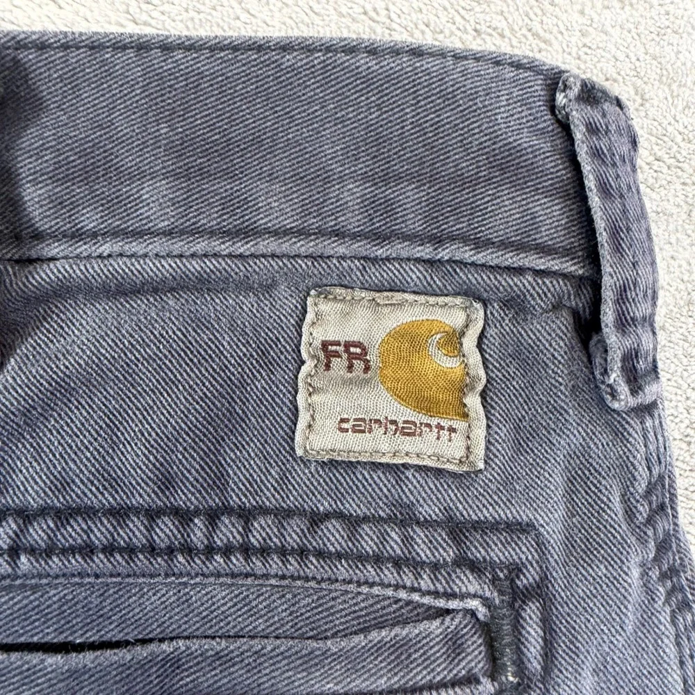 Carhartt FR Work Pants‎ Men's Size 36x30 Navy Blue Flame Resistant Pants